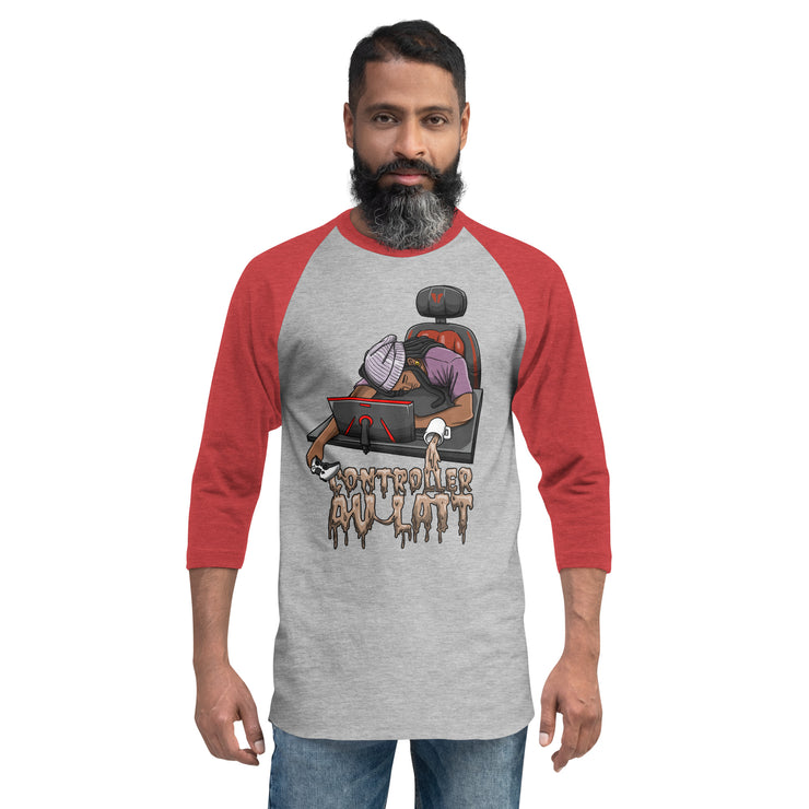 Unisex- Sleeping Gamer Manny raglan shirt