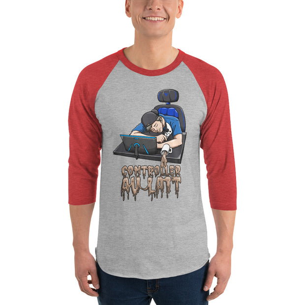 Camiseta unisex con diseño raglán de Chris Sleeping Gamer