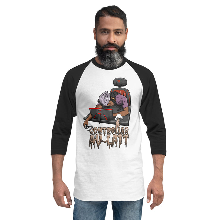 Unisex- Sleeping Gamer Manny raglan shirt