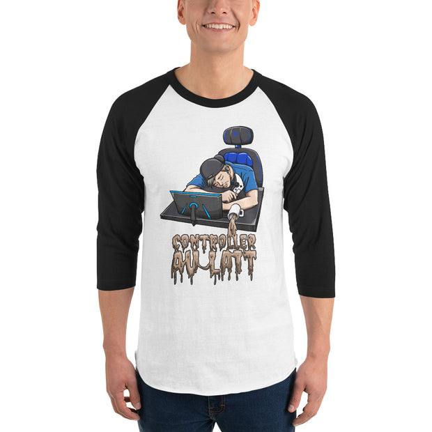 Camiseta unisex con diseño raglán de Chris Sleeping Gamer