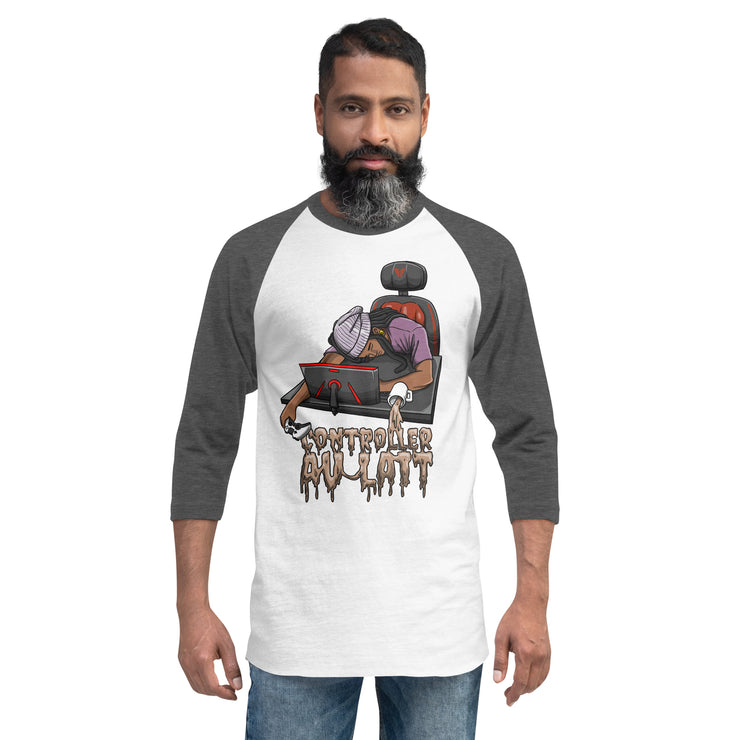 Unisex- Sleeping Gamer Manny raglan shirt