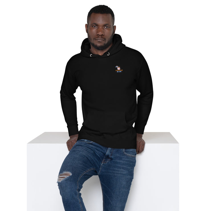 Sudadera unisex con capucha Manny el jugador durmiente