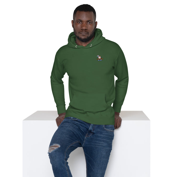 Sudadera unisex con capucha Manny el jugador durmiente