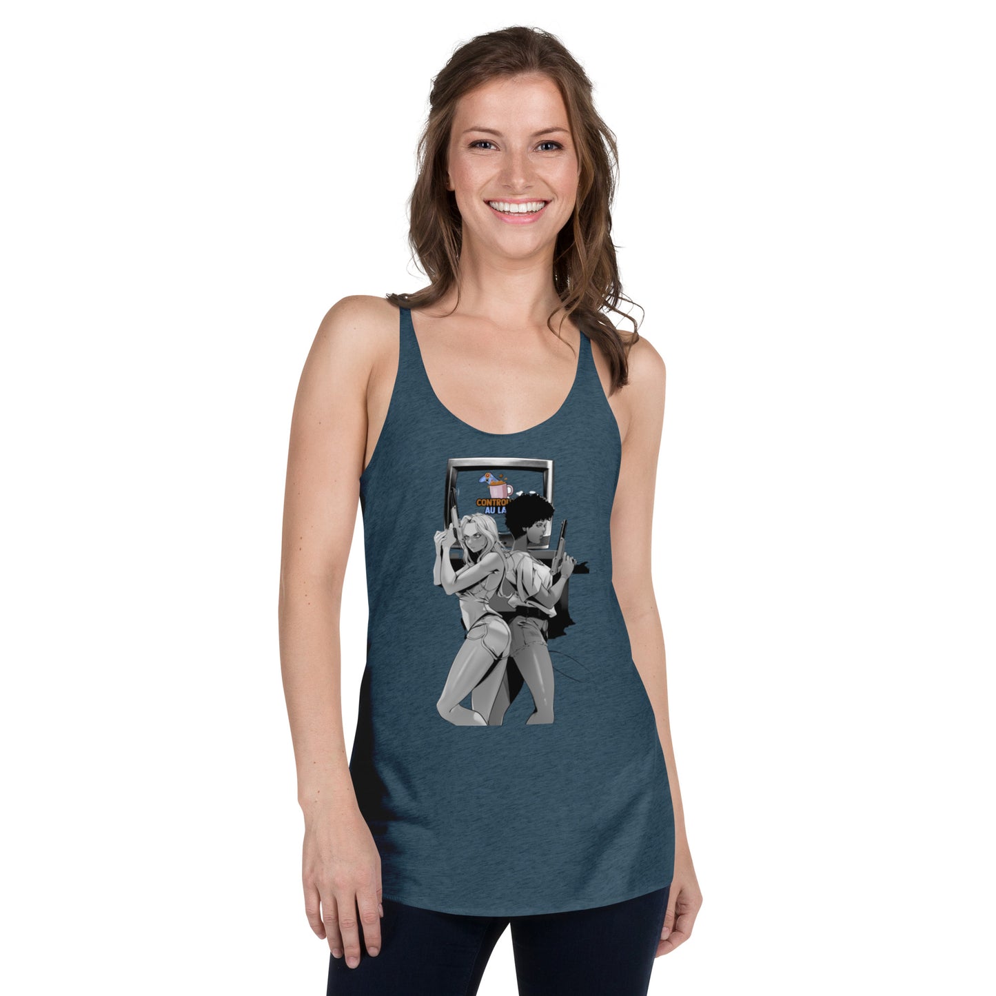 Women's Light Gun Gals Racerback Tank